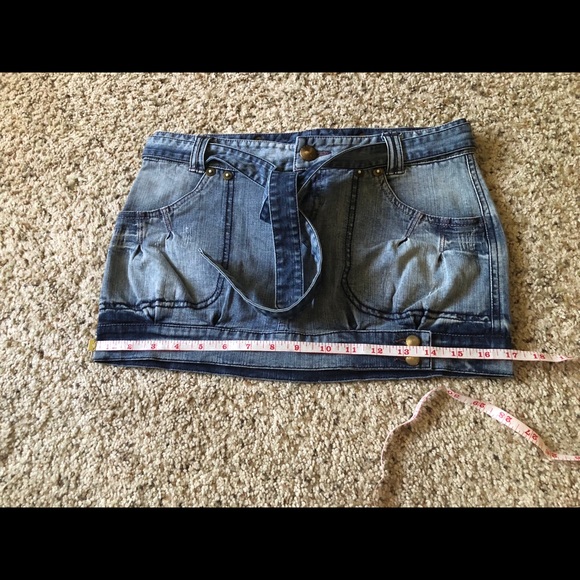 Armani exchange denim mini skirt - Picture 8 of 8